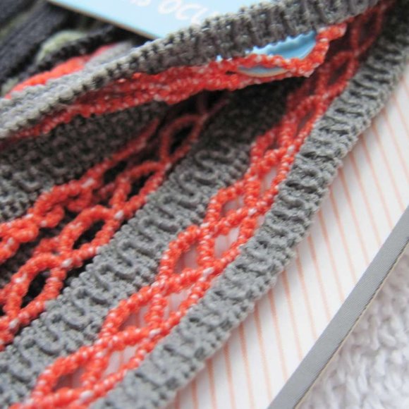 2 Goody Fabric Mesh Hidden Tread Stay Put Slide Proof Hold Head Band Secure Fit - Picture 14 of 16